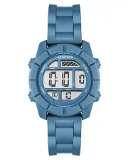 Armitron Jerry Unisex Digital Chronograph Silicone Strap Watch, 45/7043DBL
