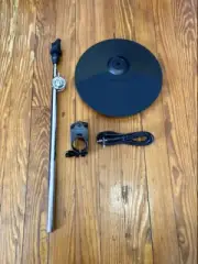 Alesis 10" Cymbal NEW w/21" Arm, Clamp & Cable Surge DM10 Command Drum E-Drums
