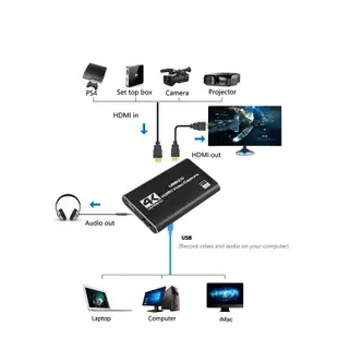 4K HDMI 專業版 視訊擷取卡 USB 3.0 直播 SWITCH 擷取盒 OBS 圖奇 電視盒 採集卡 截取 串