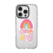 iPhone 16 Pro Clear Case MagSafe Compatible One Day by Laura Jane Illustrations