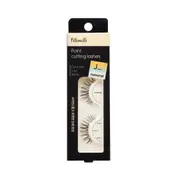 Point Cutting Lashes 02 Natural J-curl (10mm) (2 Sets)