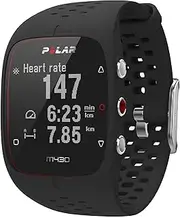 Polar 90066337 M430 GPS Running Watch, Unisex-Adult, Black