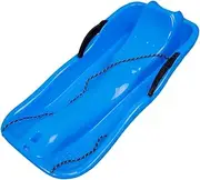 YueShengYCHUANG Toboggan Double Human Sleigh Toboggan Fun Toy Winter Snow Sled for Backyard
