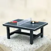 1/12 Scale Dollhouse Table Tennis Set Dollhouse Decoration