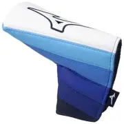 MIZUNO 5LGH2515 Golf Men's Putter Head Cover Tour Series White Blue From Japan