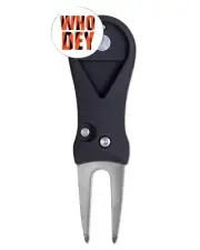 Cincinnati Football Who Dey Golf Ball Marker + Divot Tool