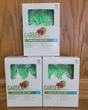Garden Party 10 LED Light Cactus Light Set 3 Sets New Battery Operated
