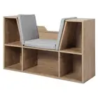 Levede Kids Bookcase Toys Box Shelf Storage Cabinet Container Children Organiser
