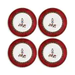 Prouna Nutcracker Canape/Dessert Plate, Set of 4
