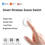 Tuya ZigBee Smart Button Scene Switch Wireless Remote One Key