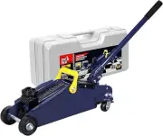 Big Red Torin Trolley Jack with Storage Case, AT82012U, Blue, 2 Ton