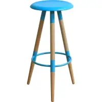 在飛比找momo購物網優惠-【YOI傢俱】畢爾包吧台椅 4色可選 高腳椅/北歐風/吧台椅