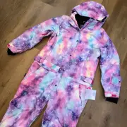 Blue Magic Ski Suit One Piece Snowsuit Snowboard Snow Bib SNBOCON Womens XXL 2XL