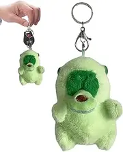 Hogvinnatil Backpack Pendant Plush Animal, Stuffed Animal Plush Pendant, Stuffed Animal Capybara Keychain Pendant, Children and Adults, Collectable Doll Children Playtime Companion for School Bag