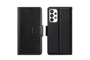 ZUSLAB Galaxy A53 5G Case, Hanman Leather Wallet Card Cover Case for Samsung (2022) - Black
