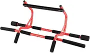 Pull-up bar door frame, no-punch pull up bar with multiple angle handle support, door frame wedge to prevent horizontal bar indoor from falling out, more for home fitness (008)