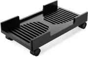 ORICO CPU Rolling Stand, PC Holder with Brake Wheels Fits for Most Computer T...