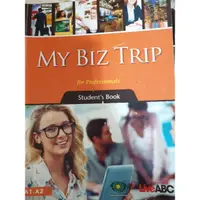 在飛比找蝦皮購物優惠-MY BIZ TRIP 商業英文學生用書，（科大英語，大學英