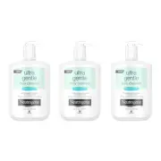 Neutrogena Ultra Gentle Daily Face Wash for Sensitive Skin, Oil-Free, Soap-Free,