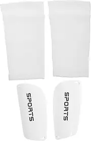 MOBUTOFU 2 Pack Shin Guard Socks Leg Guard Board Calf Sleeve Comfort Fit for Football Games