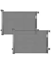 dearlomum 2 Pack Retractable Baby Gate,Mesh Baby Gate or Mesh Dog Gate,33"