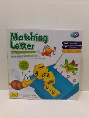 Matching letter Game, Letter Spelling Game, And Reading Game For Preschool...