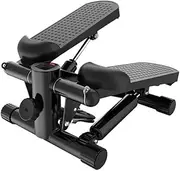 Aerobic Household Stepper Mini Beginners Twist Stepper with LCD Monitor Hydraulic Stovepipe Foot Machine for Gym Commut