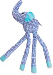 Leaps & Bounds Epic Elephant Plush Dog Toy with Long Limbs, 3X-Large