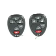OEM NEW 12-13 GMC Yukon Vehicle Remote Start Key Fob Transmitter Kit 22970856