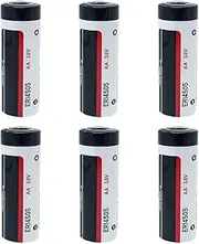 YICUAA (6-Pack) ER14505 3.6V 2700mAh AA Size Non-Rechargeable Lithium Battery