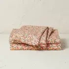 Queen Printed Cotton Percale Sheet Set Floral - Opalhouse designed with Jungalow