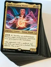 ***Custom Commander Deck*** Ghen, Arcanum Weaver - Enchantments - Magic Cards