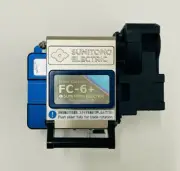 Sumitomo FC-6R+ Fiber Optic Cleaver - Auto Blade Rotation+Scrap Catcher | Clean