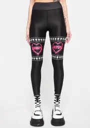 [Too Fast] Creepy Lil Bitch Leggings