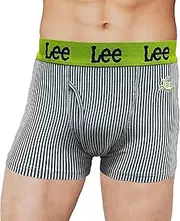 [Lee] Men's Boxer Briefs, Open Front, Short, Hickory, M