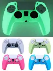 New Silicone Controle Case PS5 Glowing Controller Skin Games Accessories Cover