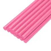 12pcs Mini Hot Glue Sticks for Glue Gun 0.27-inch x 8-inch Pink