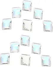 30pcs Nail Art Diamond Clear Butterflies Nail Charms Silver Gems for Bedazzling Nail Rhinestone Clear Rhinestones Nails Gems Caviar Beads for Nails Flat Back Rhinestones