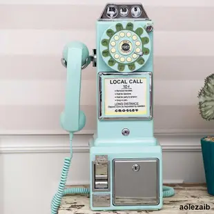 美國50年代複古風格投幣電話機Retro Vtg payphone 中國現貨