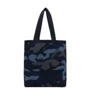 Camouflage pattern shoulder bag One size Black