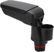 Central Armrest Box with Water Cup Holder Replacement Compatible for Mercedes Smart Fortwo Forfour 453 15-19 Car Cup Stand Water Cup Holder