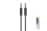 3.5mm Audio AUX-AUX Cable 4 Pin 1m Plated Connectors NB1269