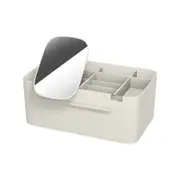 Joseph Joseph Viva Cosmetic Organiser with Removable Mirror Large Shell