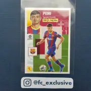 Pedri Barcelona Liga Este 2021 Panini Rookie Sticker Messi teammate Spain