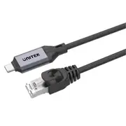 Unitek C18148AGY01-3M Thunderbolt 3/4 USB-C to RJ45 Cable - 3m Up to 1Gbps - Plug & Play - Supports 1000/100/10 Mbps - Connects to Router / Modem / Network Switch [C18148AGY01-3M]