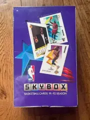 1991-92 Skybox baseketball factory sealed box