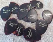 Fender 358 Shape Classic Celluloid Picks (12 Pick Heavy)