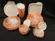 NEW Tupperware Zero Waste Lunch Set - ORANGE - FREE SHIPPING!