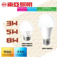 在飛比找樂天市場購物網優惠-〖東亞〗★E27 LED 3W / 5W / 8W 球泡 全