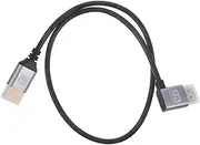 FUNOMOCYA Slim Flexible Video Cord k High Cable Male to Male Video Wire Tv Adapter Monitor Connector Laptop Supply No Driver Required